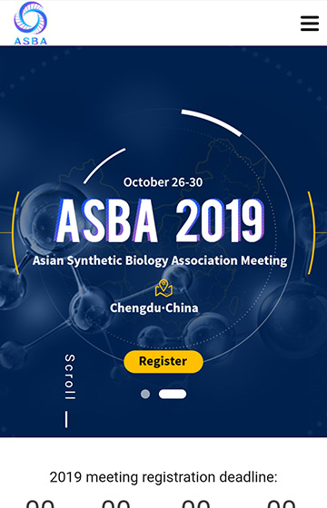 中科院亚洲合成生物学协会网站案例图片0