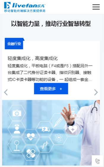 乐凡信息网站案例图片1