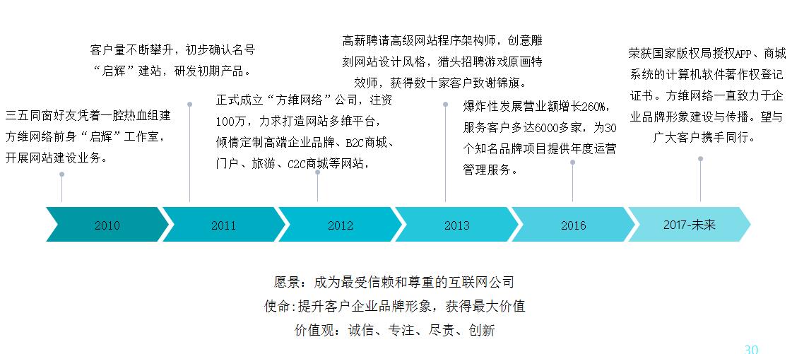 方维网络发展历程